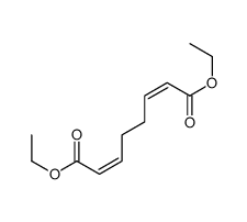 Diethyl (2E,6E)-2,6-octadienedioate结构式