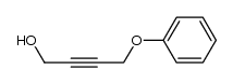 4-phenoxybut-2-yn-1-ol结构式
