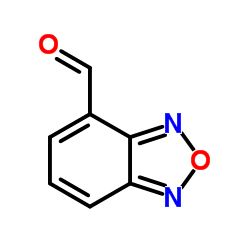 苯并噁二唑-4-甲醛结构式