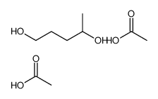 acetic acid,pentane-1,4-diol结构式