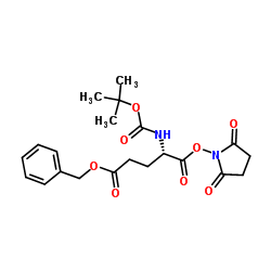 Boc-Glu(OBzl)-OSu结构式