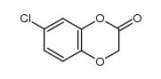 7-chloro-benzo[1,4]dioxin-2-one结构式