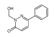 2-(hydroxymethyl)-6-phenylpyridazin-3-one结构式
