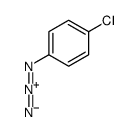 1-叠氮-4-氯苯结构式