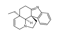 (3aR,10bR)-3aα-Ethyl-3a,4,5,11,12,13aα-hexahydro-1H-indolizino[8,1-cd]carbazole结构式