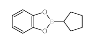 8-cyclopentyl-7,9-dioxa-8-borabicyclo[4.3.0]nona-1,3,5-triene结构式