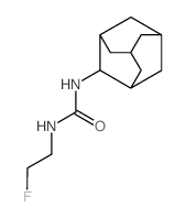 3-(2-adamantyl)-1-(2-fluoroethyl)urea结构式
