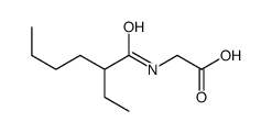 2-(2-ethylhexanoylamino)acetic acid结构式