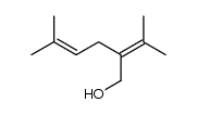 5-Methyl-2-(1'-methylethyliden)-4-hexen-1-ol结构式