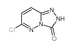 6-氯-[1,2,4]噻唑并[4,3-B]吡嗪-3(2H)-酮结构式