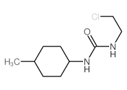 1-(2-chloroethyl)-3-(4-methylcyclohexyl)urea结构式