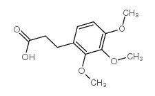 3-(2,3,4-三甲氧基苯基)丙酸结构式