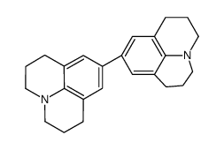 2,3,6,7,2',3',6',7'-octahydro-1H,5H,1'H,5'H-[9,9']bi[pyrido[3,2,1-ij]quinolinyl]结构式
