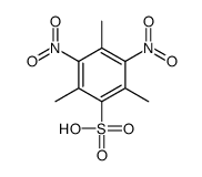 4,6-dinitromesitylene-2-sulphonic acid结构式