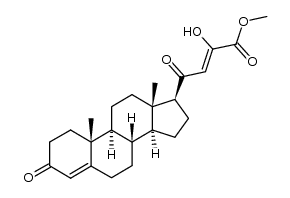 21-methoxalylprogesterone结构式
