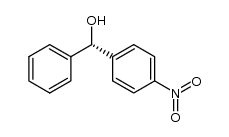 (S)-(4-nitro-phenyl)-phenyl-methanol结构式