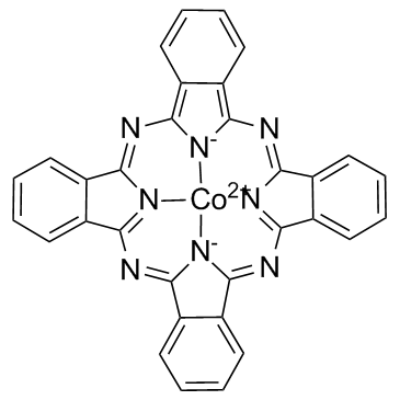 酞菁钴结构式