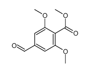methyl 4-formyl-2,6-dimethoxybenzoate结构式