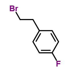 1-氟-4-(2-溴乙基)苯结构式