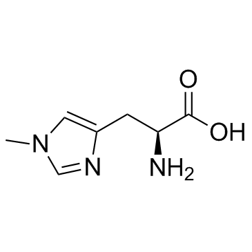 1-甲基-L-组氨酸结构式