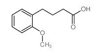 4-(2-甲氧基-苯基)-丁酸结构式
