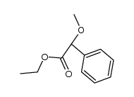 ethyl α-methoxy-α-phenylacetate结构式
