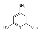 4-Amino-2-hydroxy-6-methylpyridine结构式