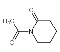 N-乙酰基-2-哌啶酮结构式