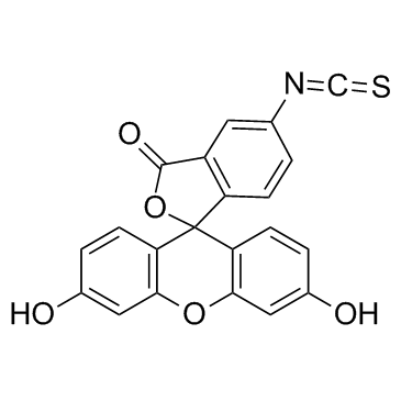 异硫氰酸荧光素酯结构式