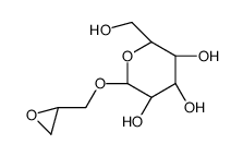 2',3'-epoxypropylglucopyranoside结构式