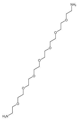 Amino-PEG7-amine结构式