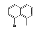 1-Bromo-8-methylnaphthalene结构式