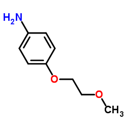 4-(2-甲氧基乙氧基)苯胺盐酸盐结构式