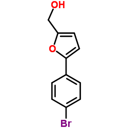 [5-(4-Bromophenyl)-2-furyl]methanol结构式