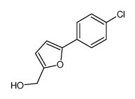 2-Furanmethanol, 5-(4-chlorophenyl)-结构式