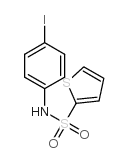 n-[2-thiophene]sulfonyl[4-iodo]aniline结构式