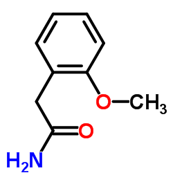2-(2-甲氧基苯基)-乙酰胺结构式