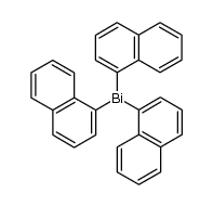tri(naphthalen-1-yl)bismuth结构式