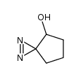 3,3-(α-hydroxytetramethylene)diazirine结构式