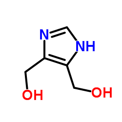 1H-咪唑-4,5-二甲醇结构式