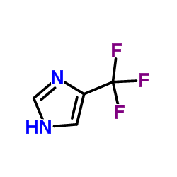 4-(三氟甲基)-1H-咪唑结构式