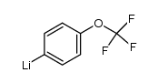 4-(trifluoromethoxy)phenyllithium结构式