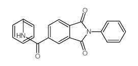 1H-Isoindole-5-carboxamide,2,3-dihydro-1,3-dioxo-N,2-diphenyl-结构式