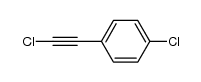 1-chloro-2-(4-chlorophenyl)ethyne结构式