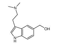5-Hydroxymethyl-N,N-dimethyltryptamine结构式