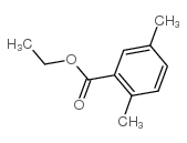 ethyl 2,5-dimethylbenzoate结构式