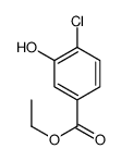 4-氯-3-羟基-苯甲酸乙酯结构式