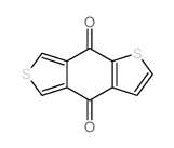 Thiopheno(3,4-f)benzo(b)thiophene-4,8-dione结构式