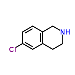 6-氯-1,2,3,4-四氢异喹啉结构式