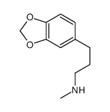 3-(1,3-benzodioxol-5-yl)-N-methylpropan-1-amine结构式